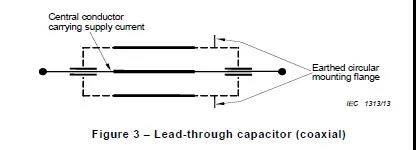 同軸穿心電容器電路圖